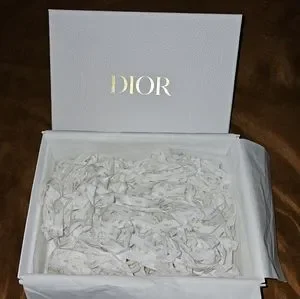 Dior エレガントボックス DIOR Gift Box - Blue / Gold - Empty Gift Box - NEW | eBay